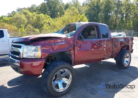 2008 Chevrolet Silverado 1500 Lt1 из США, поврежденный, VIN 2GCEK190481320852